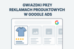 Gwiazdki przy reklamach produktowych w Google Ads